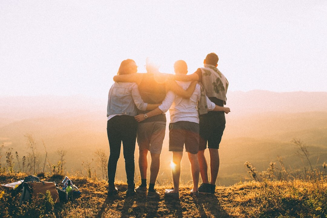 group of friends reunion